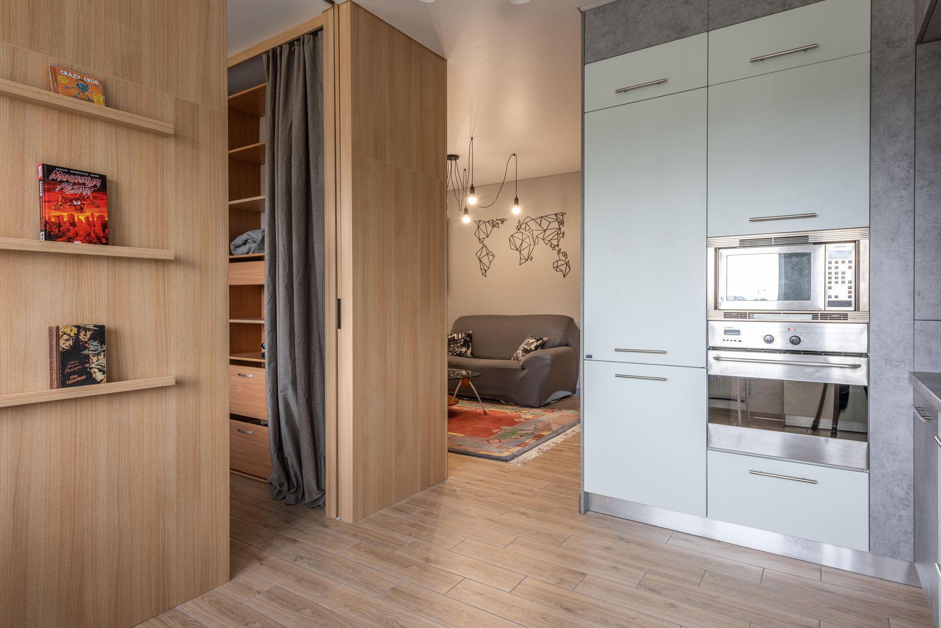 Space-saving interiors