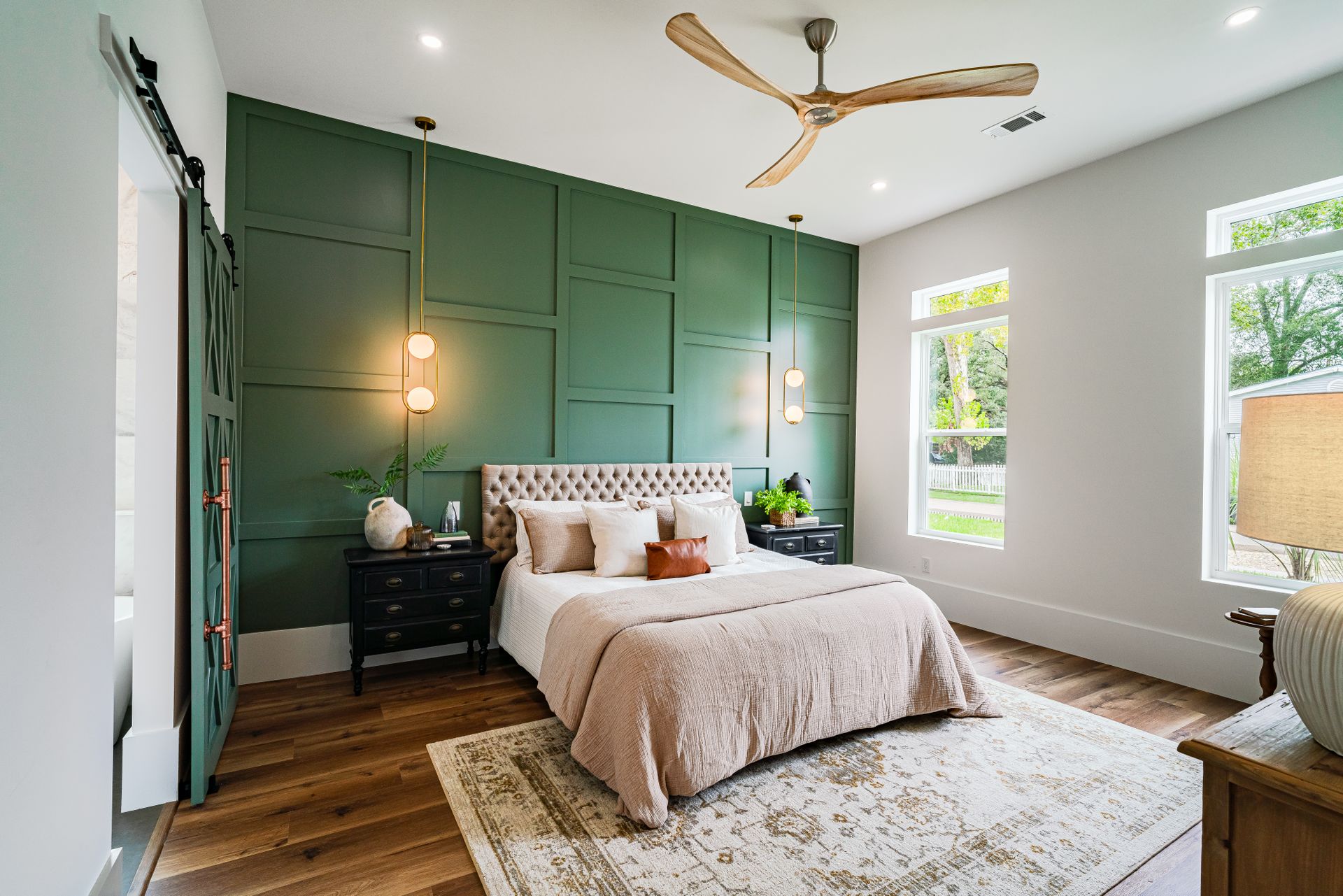 Green bedroom inspirations